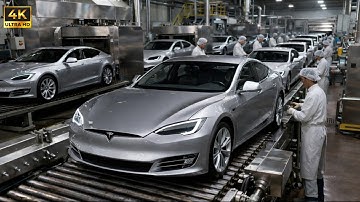 Inside Tesla’s Gigafactory: How Millions of Cars Are Built Using AI & Robots (Full Process)