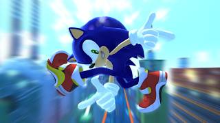 Soap Shoes Sonic in Grand Metropolis - Sonic Generations