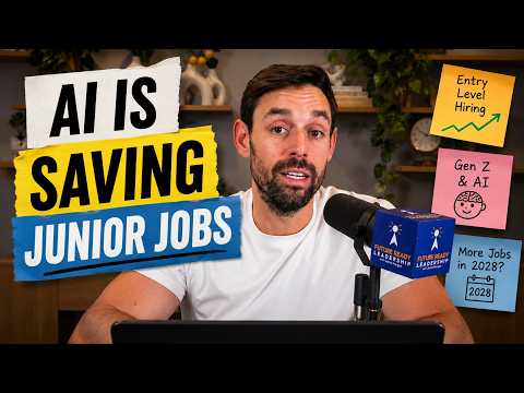 The Companies Doubling Down on Junior Hiring, AI Eroding Gen Z's Brain & Gartner's 2028 Forecast Episode cover