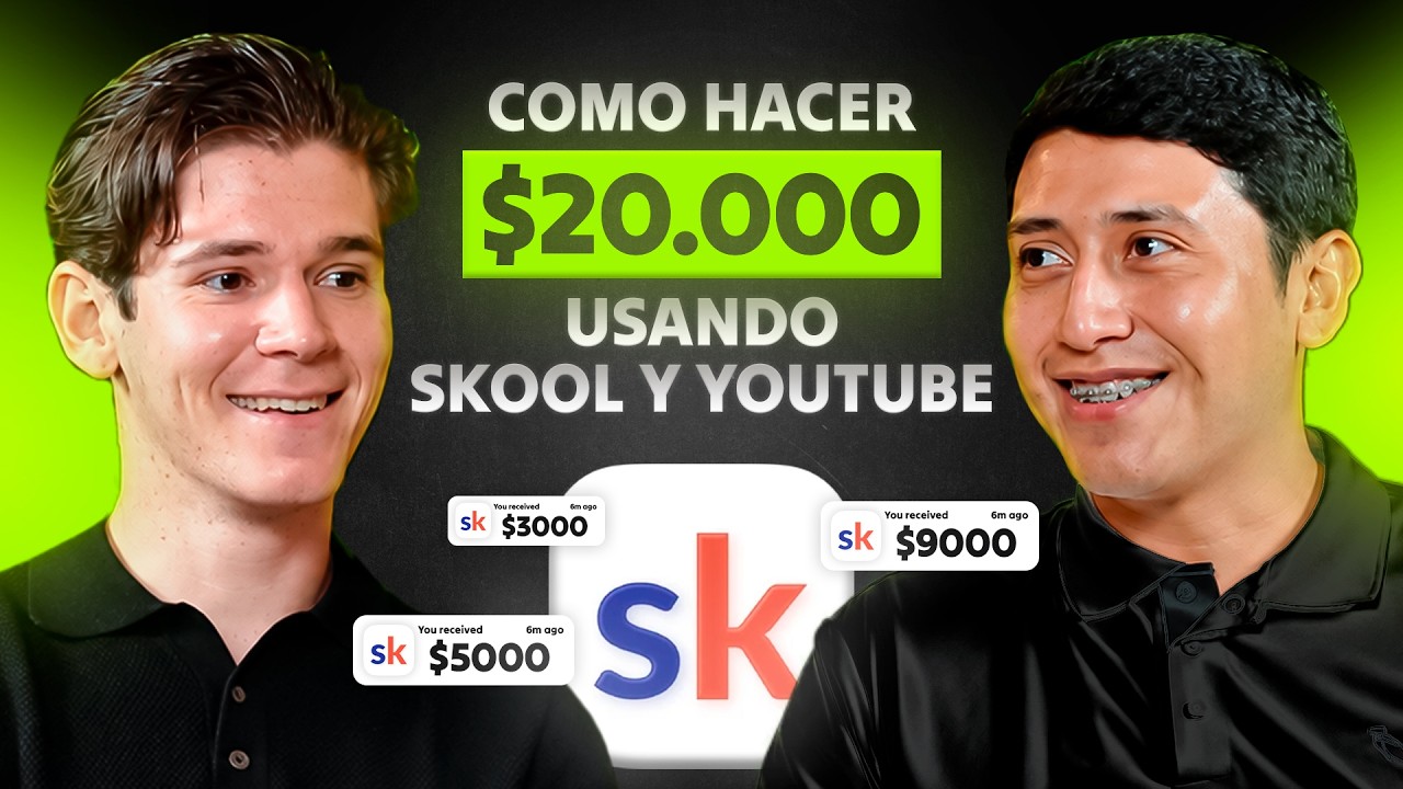 Cómo crear una comunidad en Skool y hacer tus primero $1000 usd al día | Mateo Jímenez