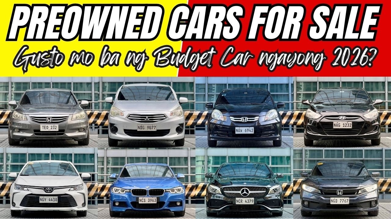 Gusto mo ba ng Budget Car ngayong 2026? Secondhand Cars For Sale Philippines