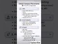 Crack Campus Placement cheatsheet | #campusplacements #job #dsa
