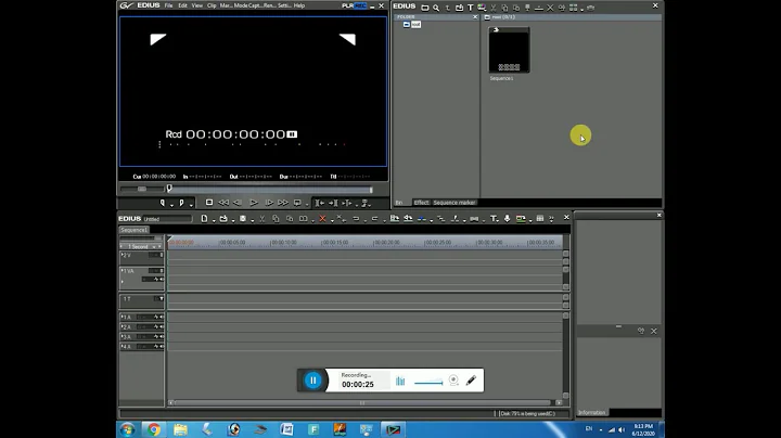 Edius Failed to Open Files || Edius 5 Complete Setting