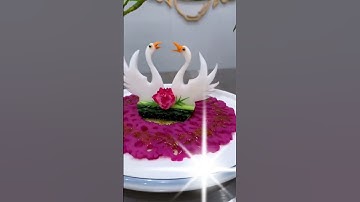 Cách để bạn tạo hình cặp thiên Nga chỉ mất 2 phút/Khuôn cắt tỉa tạo hình củ quả /Khúc vương tình