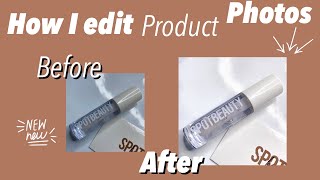 How I edit my lipgloss product photos on my phone screenshot 5