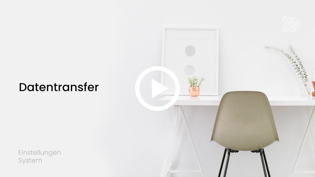 Datentransfer im Shopsystem für Fotografen - so geht Filesharing - Portraitbox