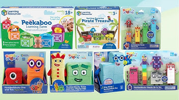 Numberblocks–Compilation Unboxing Character Numberblocks Friends Activity Set! Satisfying ASMR Video