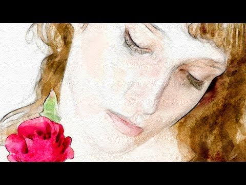 Photoshop Tutorial: How to Make a Beautiful, Watercolor Portrait from a Photo