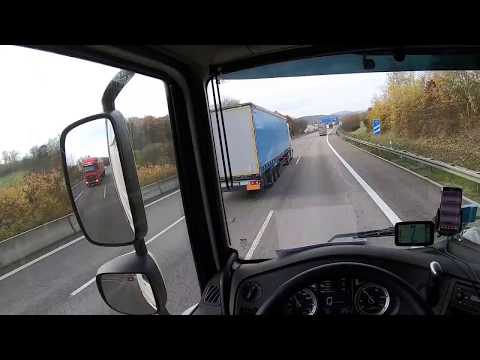 SCANİA V8 vs DAF XF480 KAPIŞMASI