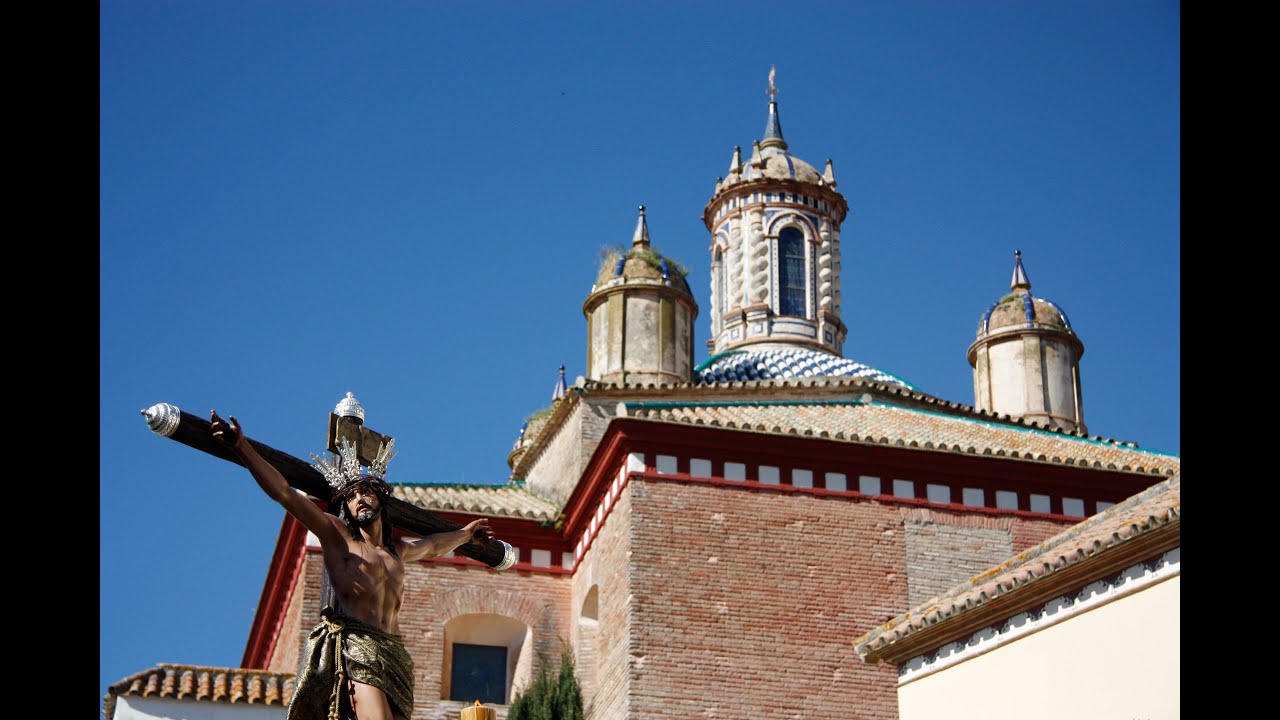 CRISTO DE LA AGONÍA PALMA DEL RIO 2025 || Salida Procesional || BAJO MI LUZ COFRADE