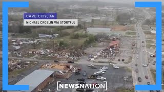 Tornadoes, wildfires, dust sweep across US as massive storm leaves at least 35 dead | Morning in Ame
