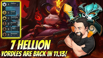 7 Hellion - The Yordles are back in 11.13! | TFT Reckoning | Teamfight Tactics