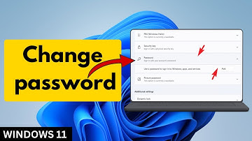 How to Change The Password On Windows 11 in Laptop/PC | 2025