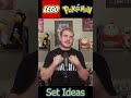 Ideas for more Lego Pokemon Sets #pokemon #pokemon30 #lego #legopokemon #pokemonlegos #legosets #fun