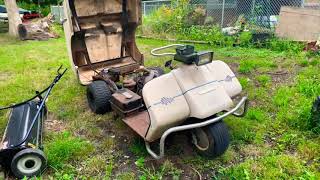 Harley Davidson golf cart for $100