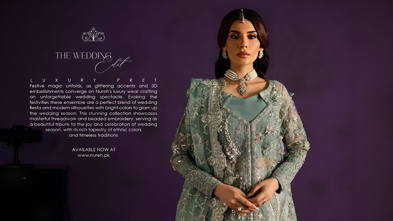 Wahaj M.Khan | Nureh Wedding Formals | Grey Asymmetric Jacket