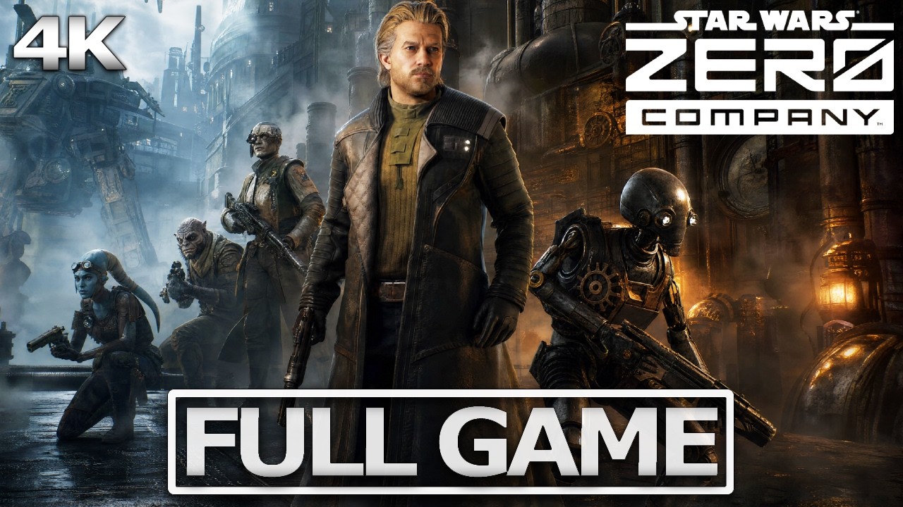 STAR WARS ZERO COMPANY Full Gameplay Walkthrough / No Commentary【FULL GAME】4K 60FPS Ultra HD