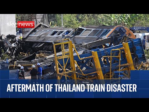 Thailand Train Disaster Latest Death Toll Rises To 29 As Official Warns Figure Will Rise 