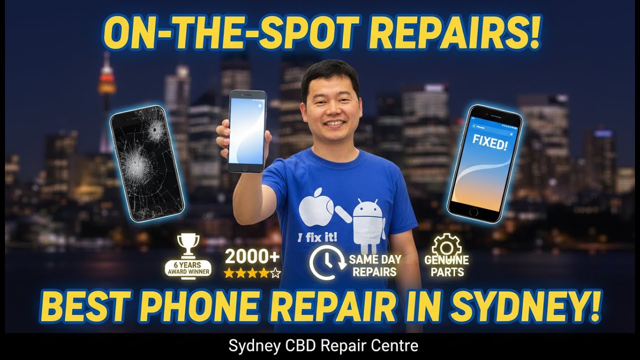 Who Can Fix a Cracked iPhone 14 Pro Max Back Glass on the Spot in Sydney?