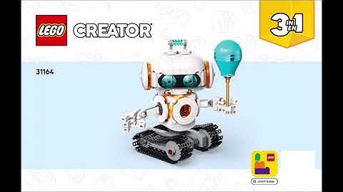 LEGO Instructions | Creator 3in1 | 31164 | Space Robot | Robot