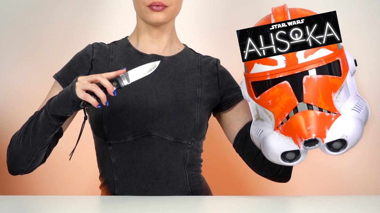 AHSOKA Clone Trooper Helmet Black Series Unboxing YouTube