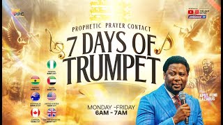 PROPHETIC PRAYER CONTACT || 7 DAYS OF TRUMPET || DAY 3|| 6TH OCTOBER