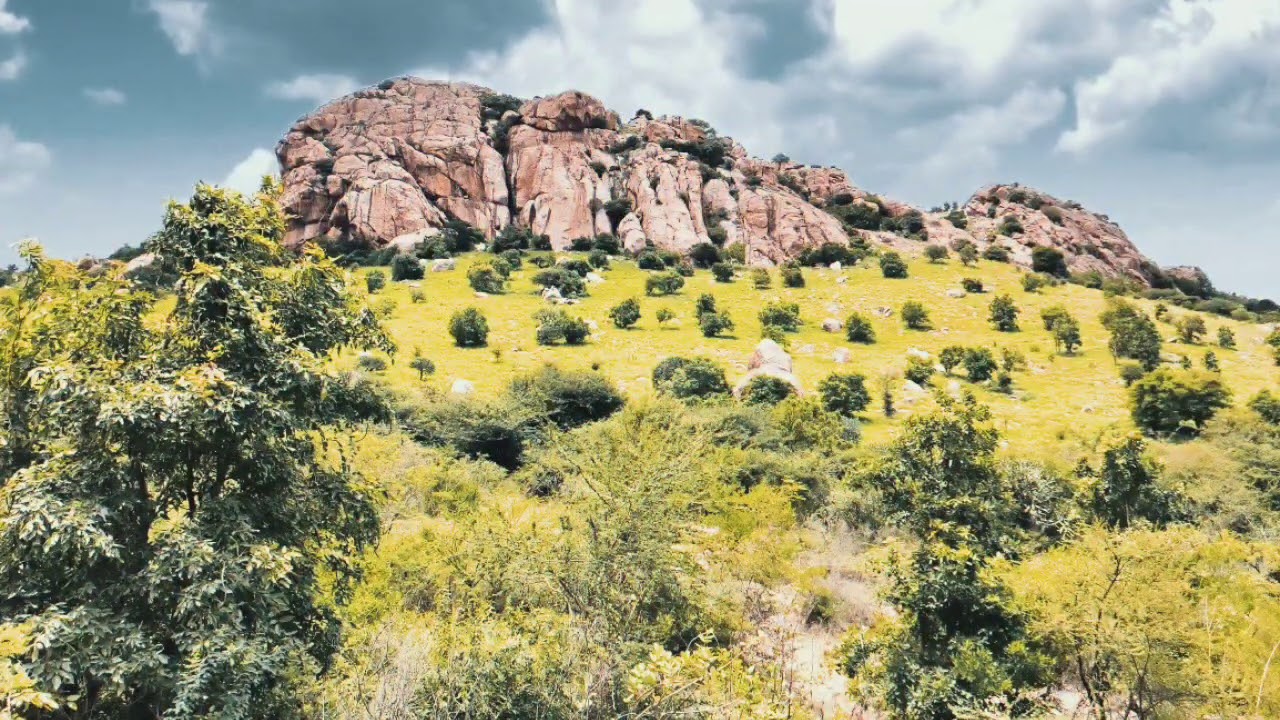 Pavagada solar park's hills trailer