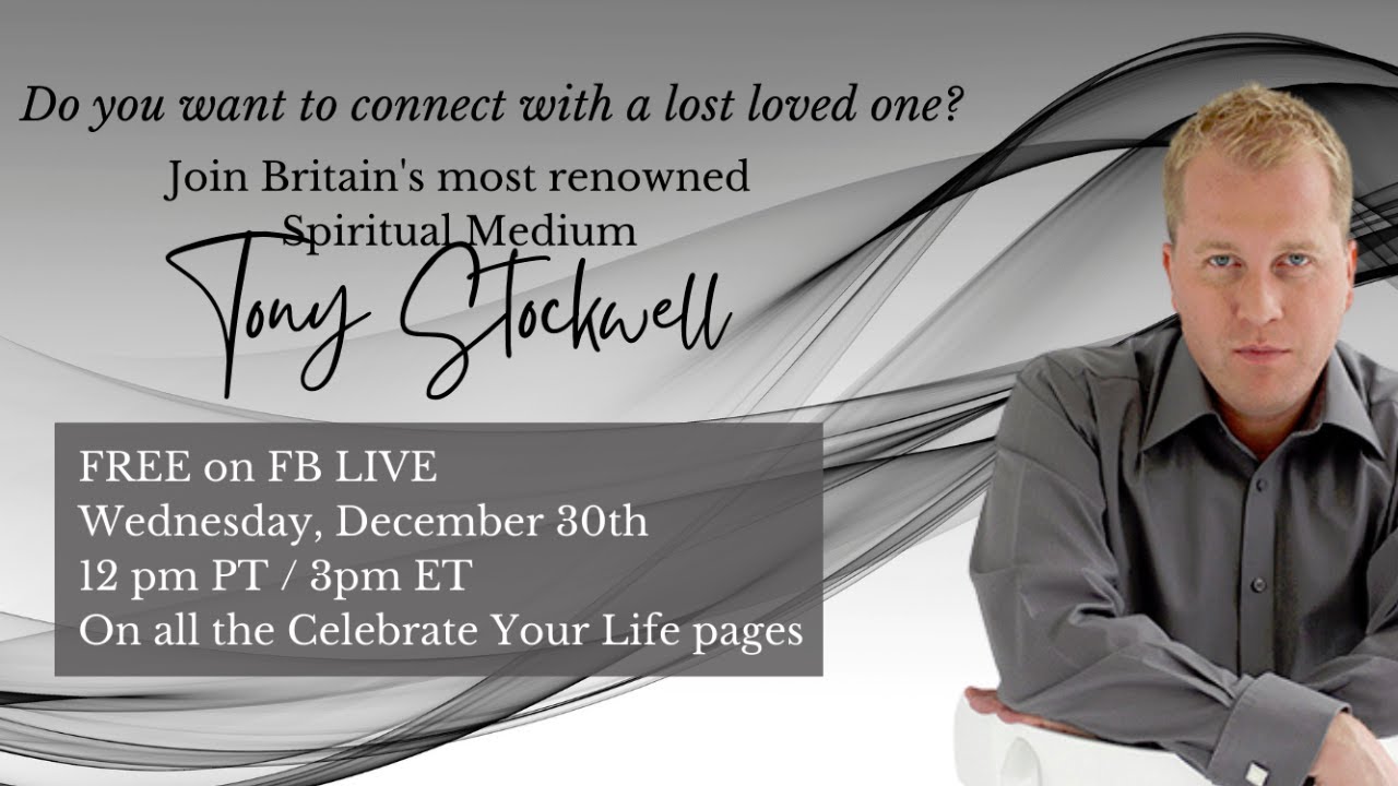 Live with Tony Stockwell!