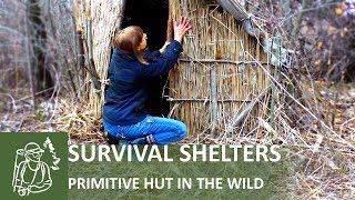 How To Make A Grass Hut In The Woods Survival Shelters