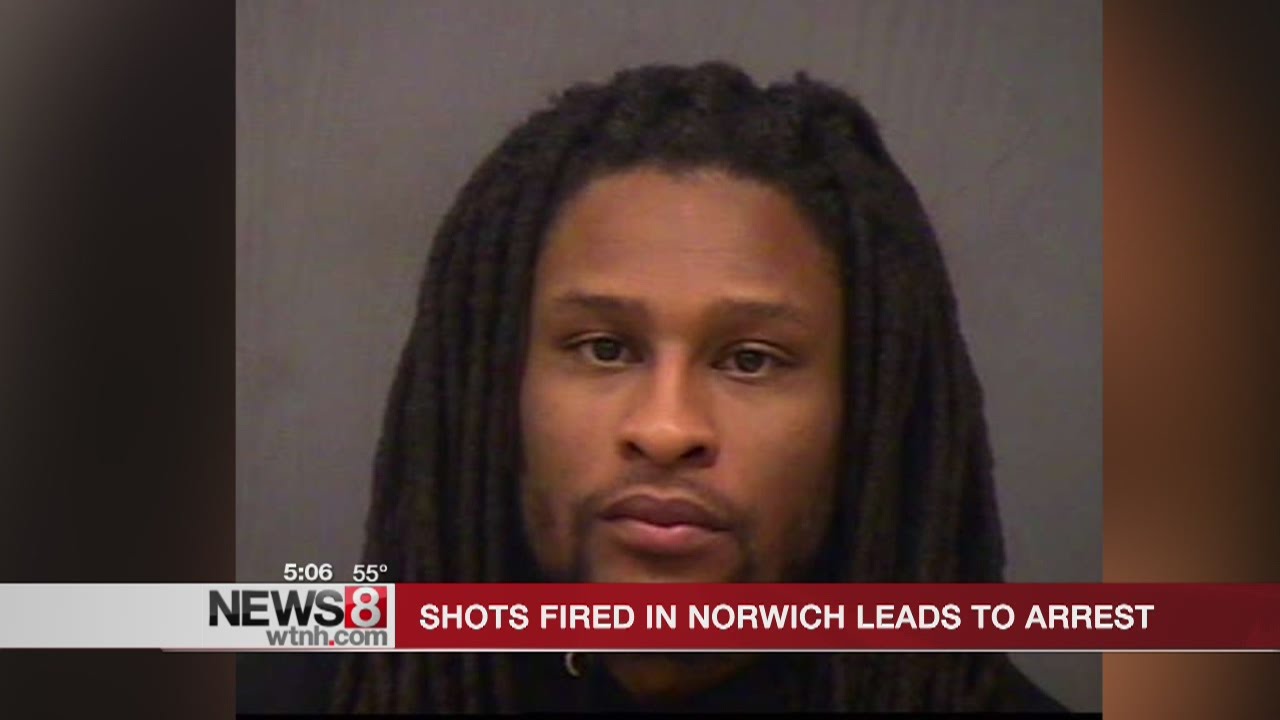 Shots fired in Norwich lead to arrest - YouTube