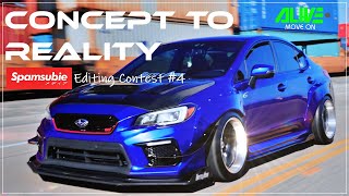 “Concept to Reality” editing contest #4 Spamsubie.