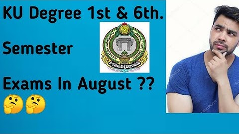 KU Degree Exams 2021 || KU Degree 1st & 6th Semester Exams 2021 || 6th Sem Regular/ Backlog Exams