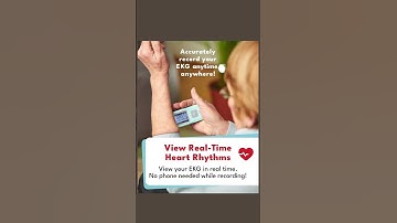 EKG Monitor Capture Heart ECG Metrics On The Go