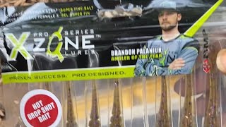 Fishing Lure Test  (X-Zone Lures Pro Series Slammer) - Boardwalk Lake