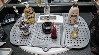 Make more room in any small bathroom sink area