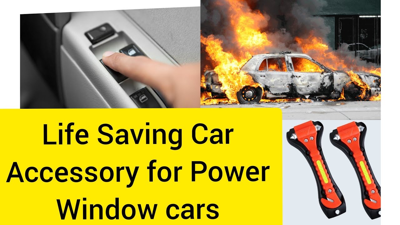 Life Saving Car Accessory for Power windows cars... Car safety Accessories...