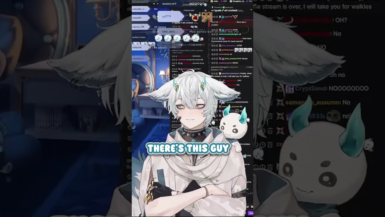 Vtuber ANNOYS His Chat  #vtuber #vtuberclips #anime