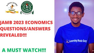 JAMB & POST UTME 2023 ECONOMICS QUESTIONS REVEALED!!! screenshot 3