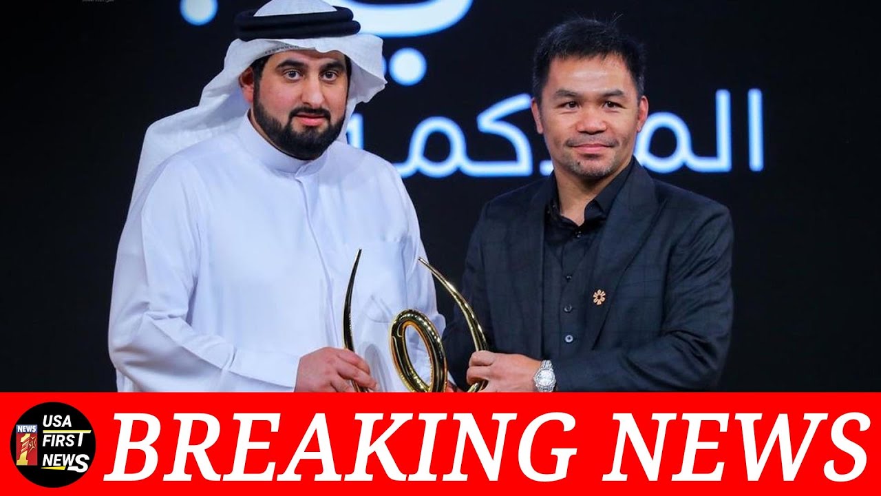 Pacquiao receives award in World Sports Summit