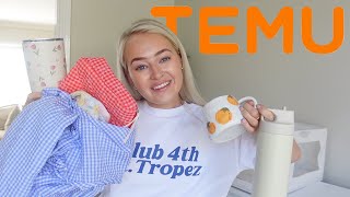 HUGE TEMU haul 2024 | clothing & homeware!! screenshot 4