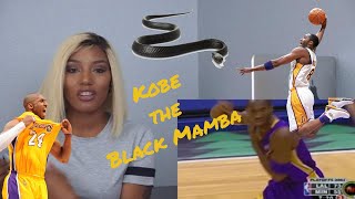 Clueless new NBA fan reacts to Kobe Bryant highlights - RIP Mamba