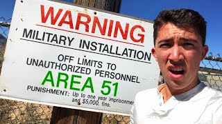 Spending 24 Hours In Area 51 - Challenge