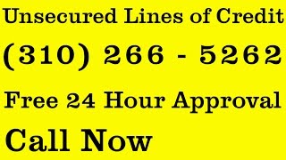 Fast Unsecured Loans | (818) 981 - 7777 | Lines of Credit $50k - $250k Hannibal, MO