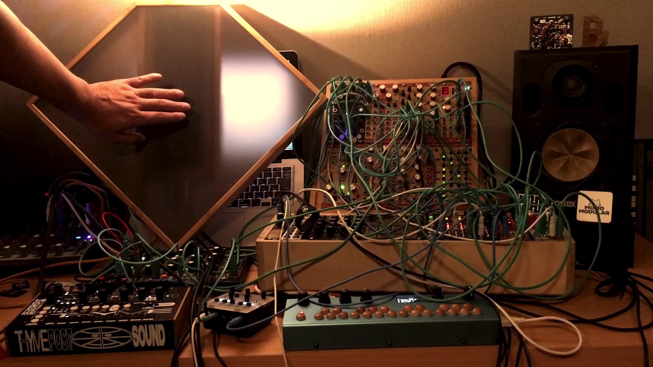 aFrame Drum & Modular Synth JAM - YouTube