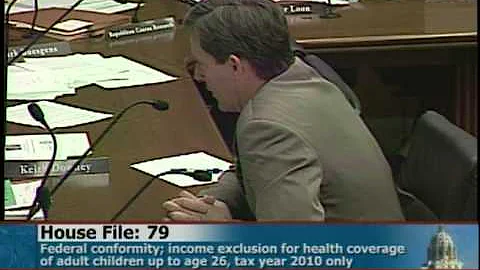 Rep. Keith Downey has concerns about HF79