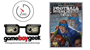 Football Highlights 2052 (2- min Allegro) Review with the Game Boy Geek