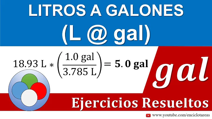 Convertir des litres en gallons facilement