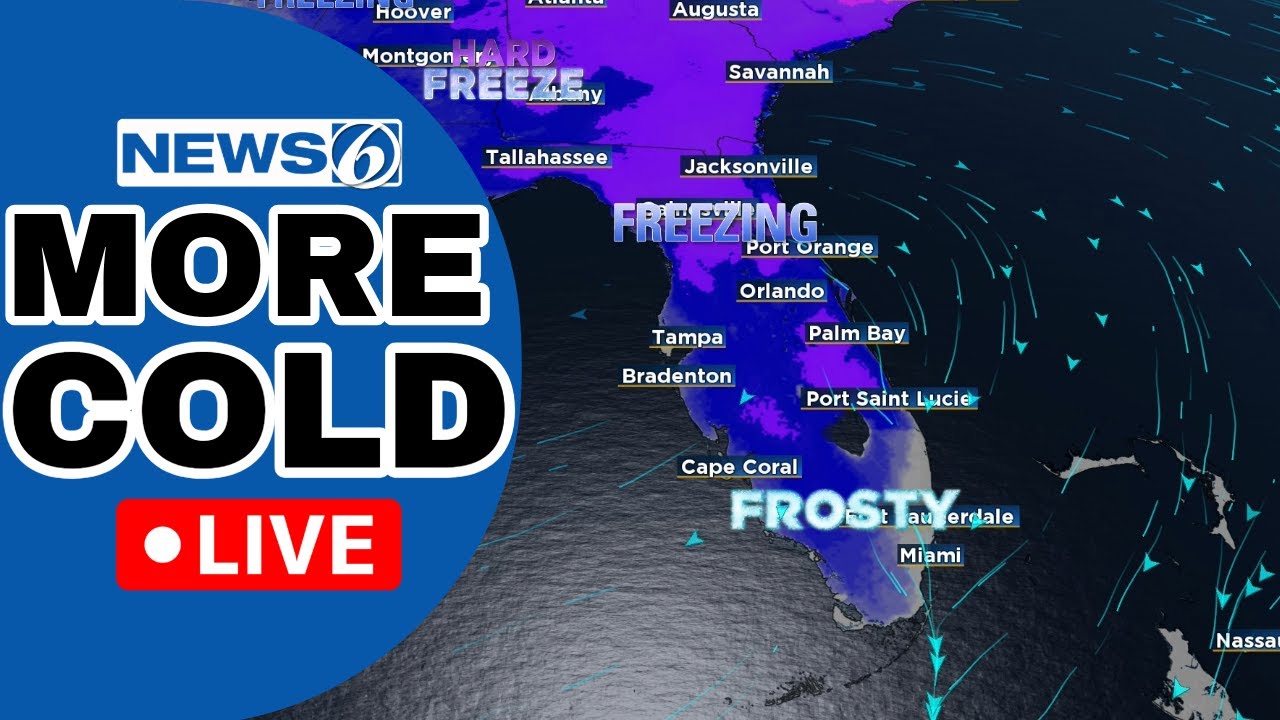 🔴NEWS 6 WEATHER LIVE AT 