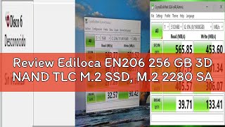 Review Ediloca EN206 256 GB 3D NAND TLC M.2 SSD, M.2 2280 SATA III 6Gb/s SSD interne harde schijf, l