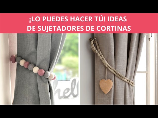 44 ideas de Aros para cortinas  cortinas, decoración de unas, sujetador de  cortinas